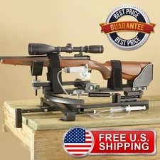 Gas Dampened Shooting Rest Rifle Bench Precision Bench Gun Trigger Pull Remote  
