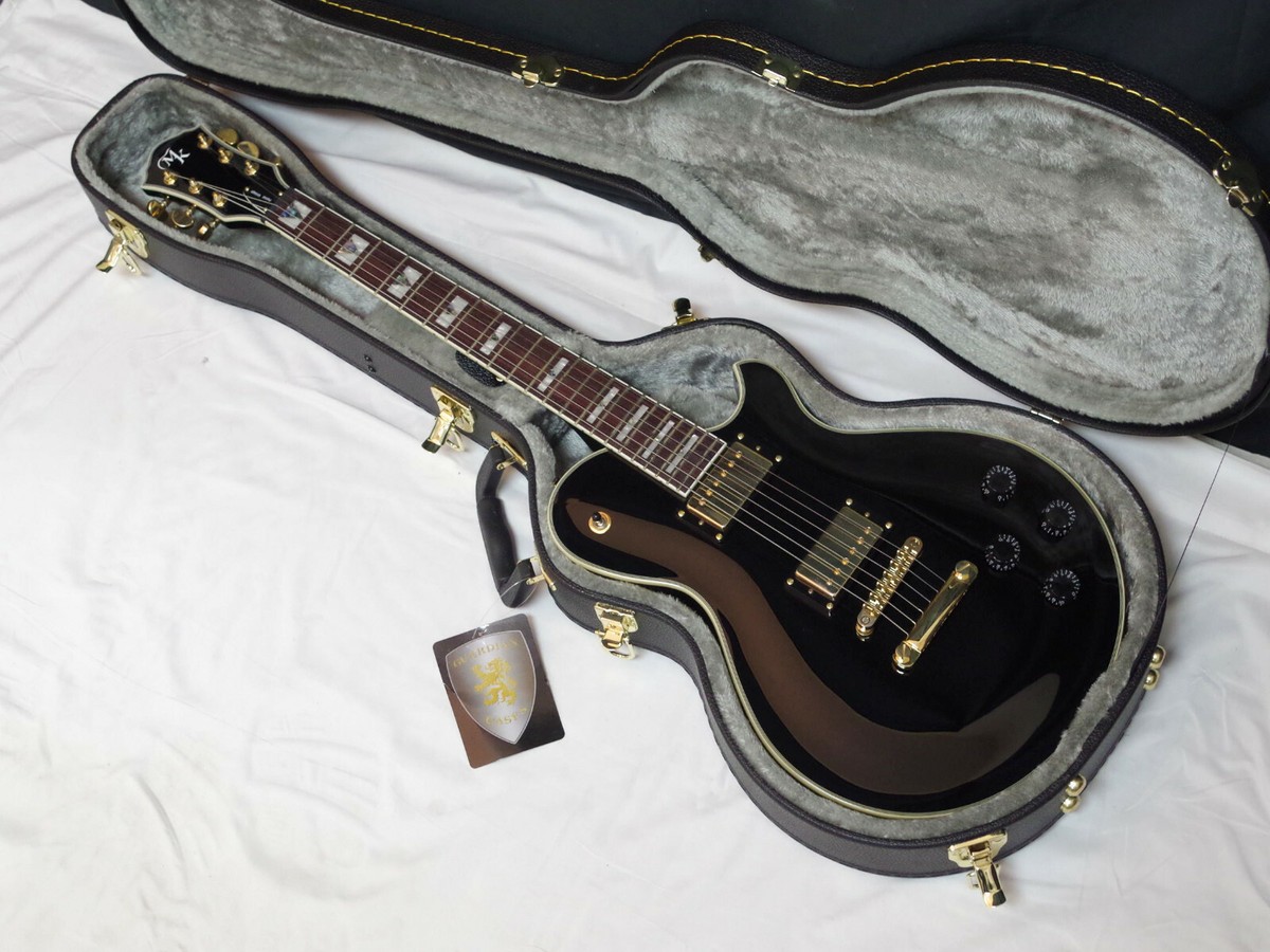 MICHAEL KELLY Patriot Vintage GUITAR Gloss Black + Gold