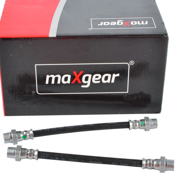 2X Maxgear Bremsschlauch Set 205Mm Hinten FüR Bmw E81 E82 E87 E88 E90-E93 X1 E84-image