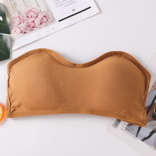 Invisible Push Up Bra Women Underwear Lingerie Strapless Seamless Tube Top Soft^ - Picture 10 of 18