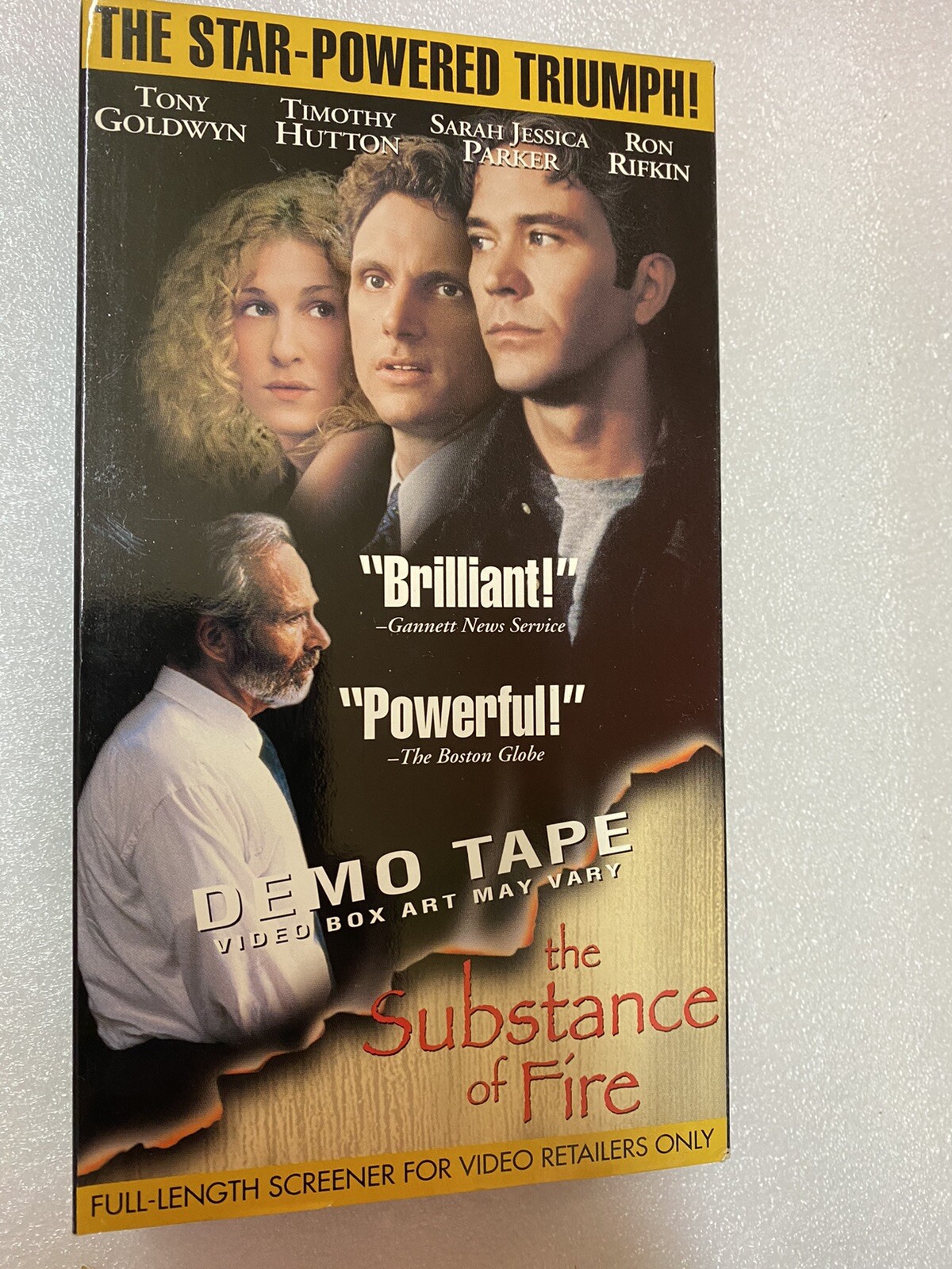 The Substance of Fire (VHS, 1997) - Timothy Hutton, Promo Screener
