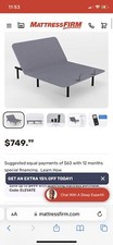 electric bed frame power adjustable base