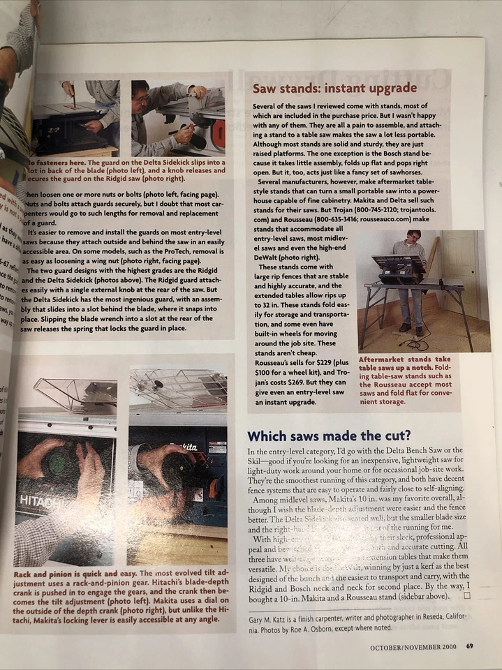 Fine Homebuilding Magazine November 2000  Installing Steel Roffing MM21 - Image 4 of 4