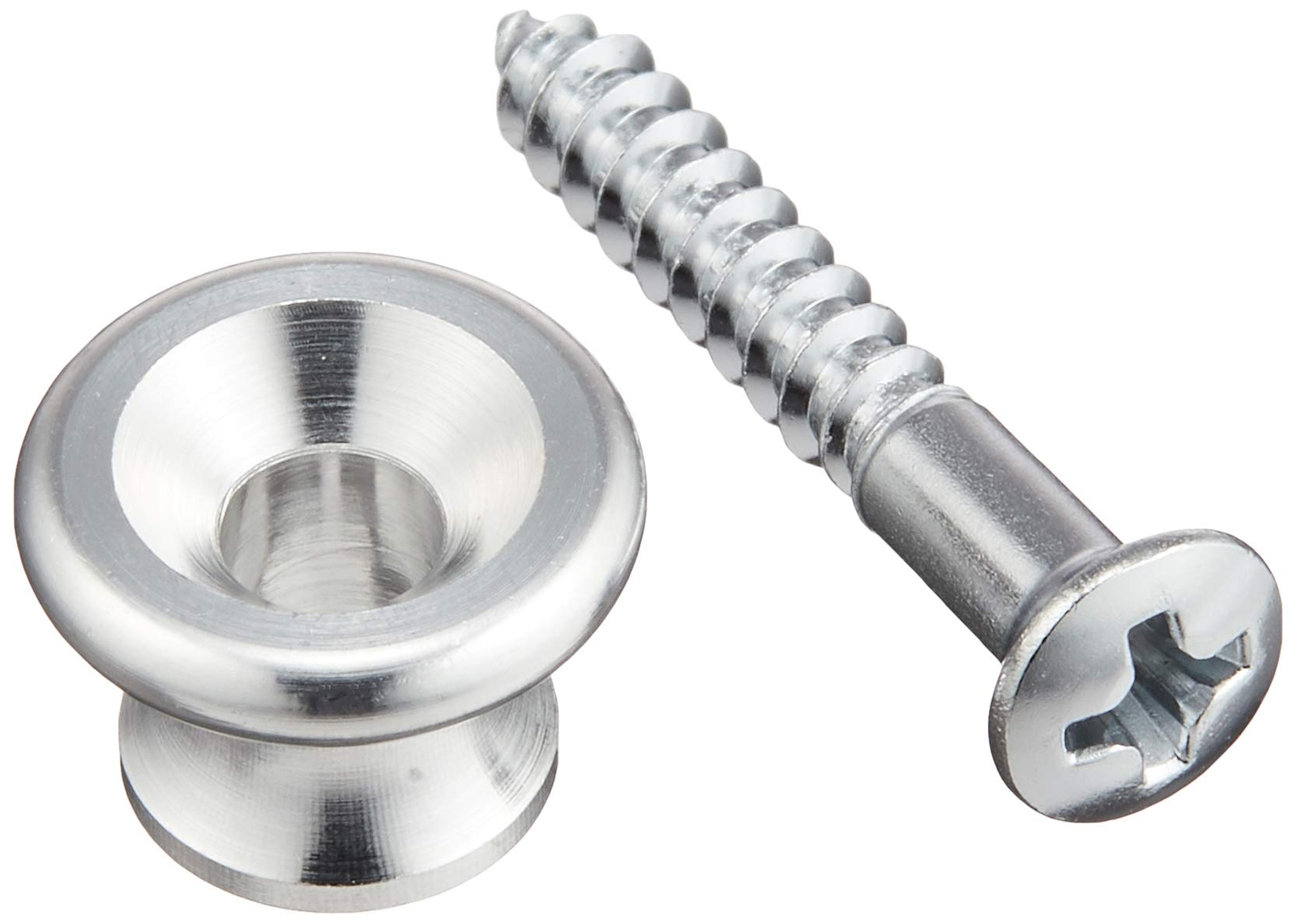 Famous End Pins Small Strap Button For Guitar & Bass Ukulele EP-A1 Silver