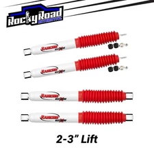 Rancho RS5000X Shocks (4) For 1994-2002 Dodge Ram 2500 4x4 4WD w/ 2-3” LIFT