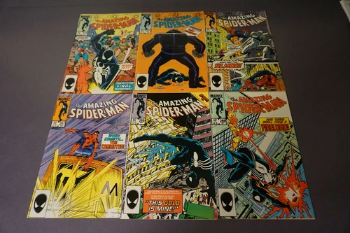 The Amazing Spider-Man #267-272 KINGPIN, Firelord, SLYDE, Crusher Hogan VF/NM-NM