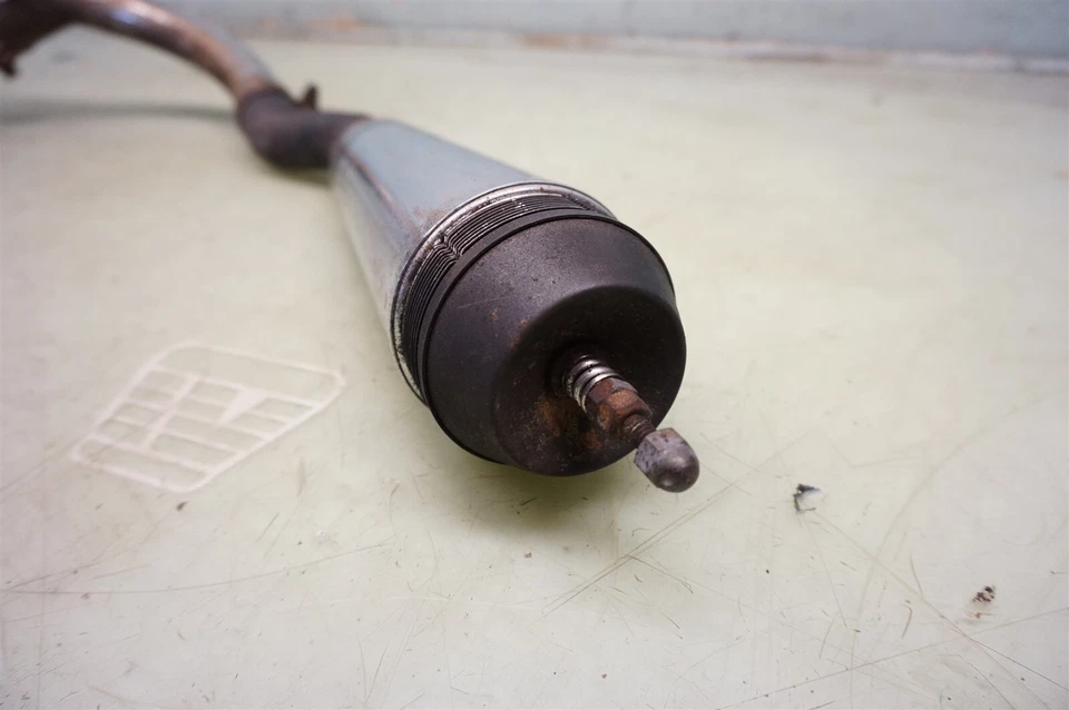 Triumph TR5T TR5 1973 Daytona Trophy Trail 500 T100C *2641 cabezal de tubo de escape  Foto 3 de 4