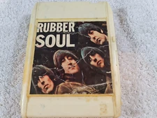 The Beatles- Rubber Soul 8-Track Tape. Splice-Tested. (white case)
