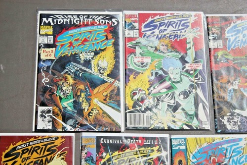 Ghost Rider / Blaze: Spirits of Vengeance Marvel Comics Lot 1A,4,7,8,9,10,11 - Bild 2 von 8