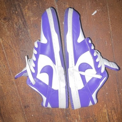Nike Dunk Low Chanpionship Purple Mens Size 12 Good Condition