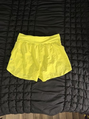 Lululemon Hotty Hot Running Shorts Neon