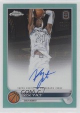 2022-23 Topps Chrome OTE Overtime Elite Aqua Refractor 10/99 Kok Yat Auto 0u56