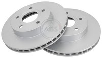 2X Bremsscheibe A.B.S. 17032 FüR Jeep WG WJ Cherokee XJ 2 CRD 4X4