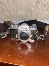 Nikon Nikkormat FTN Non AI 35mm Film SLR Camera Body, Chrome