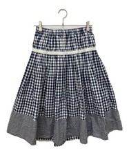 tricot COMME des GARCONS          10SS Gathered Taping Gingham Check P