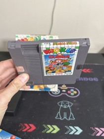 Kickle Cubicle (Nintendo Entertainment System, 1990) NES COMPLETO con manual de caja