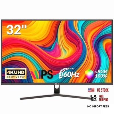 32'' Monitor | 4K UHD 3840x2160, IPS Panel, 60Hz, Adaptive Sync, 100% 32-1