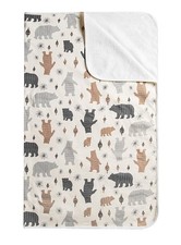 Baby Waterproof Bed Pad Washable Mattress Pad Reusable Underpads Bed Wetting ...