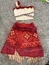 Disney Princess Moana 2 Adventure Halloween Costume 2-Piece Girls 4-6x