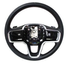 Oem 2023-2025 Land Rover Range Rover Ebony Leather Steering Wheel 628123502pvj