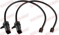 Vorderachse Quick Brake WS 0459 A Warnkontakt, Bremsbelagverschleiß FüR Porsche