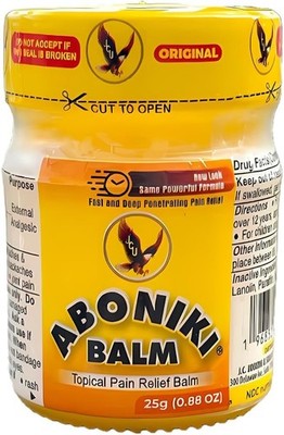 Aboniki Balm 25g Topical Pain Relief Ointment for Muscle & Joint Aches