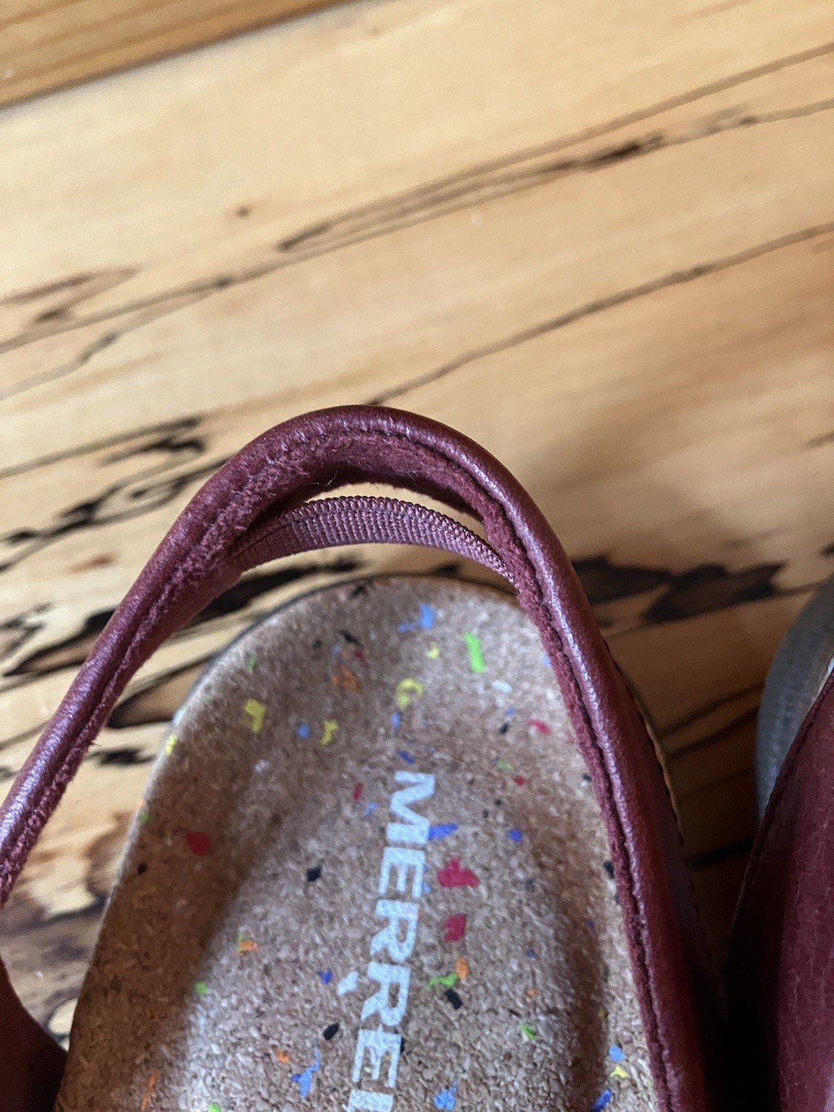 Sandali Merrell Napa Valley Sling Merlot donna taglia 8 impugnatura a scelta NUOVI