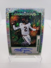 2026 Leaf Metal Johnny Manziel Auto I/12 Green Shimmer Armed & Dangerous Aggies