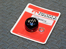 Nos New Old Stock 4 Speed Black Shifter Knob By Scott Drake 1967-68 Mustang