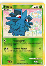 Pineco 68/95 Call of Legends Reverse Holo Pokemon Card on eBay