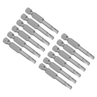 "20 StüCk 1/4\" 6,3 Mm Sechskantschaft H4 Sechskant Torx Schraubendreher Bits"