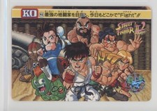 1991 Bandai Carddass Street Fighter II Japanese Street Fighter II Turbo #93 0k9n