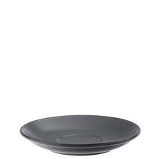 Barista Porcelain serving Espresso Matt Grey Saucer 5.5" (14.5cm)  Box of 12