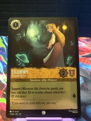 Disney Lorcana Eilonwy - Princess of Llyr 7/204 Whispers in the Well Cold Foil