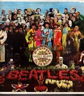 THE BEATLES on LP  " SGT PEPPER'S LONELY HEARTS CLUB BAND " rock