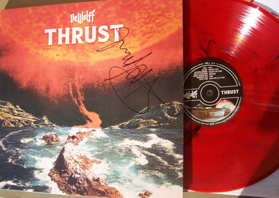 DEWOLFF - THRUST  (LIMITED 180G   Red / Black Marbled VINYL + MP3 DOWNLOADCARD