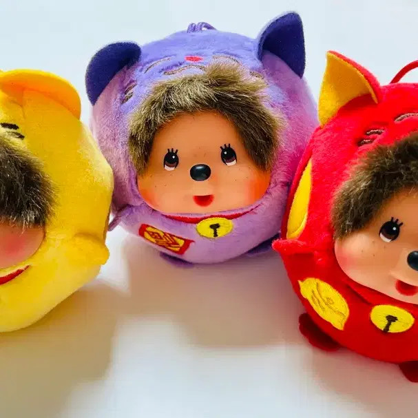 Hong Kong McDonald's Monchichi 3-Piece Set