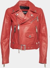 Authentic Dsquared2  Leather Jacket