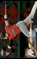 2018 Topps Chrome #188 Garrett Cooper Miami Marlins Baseball Card