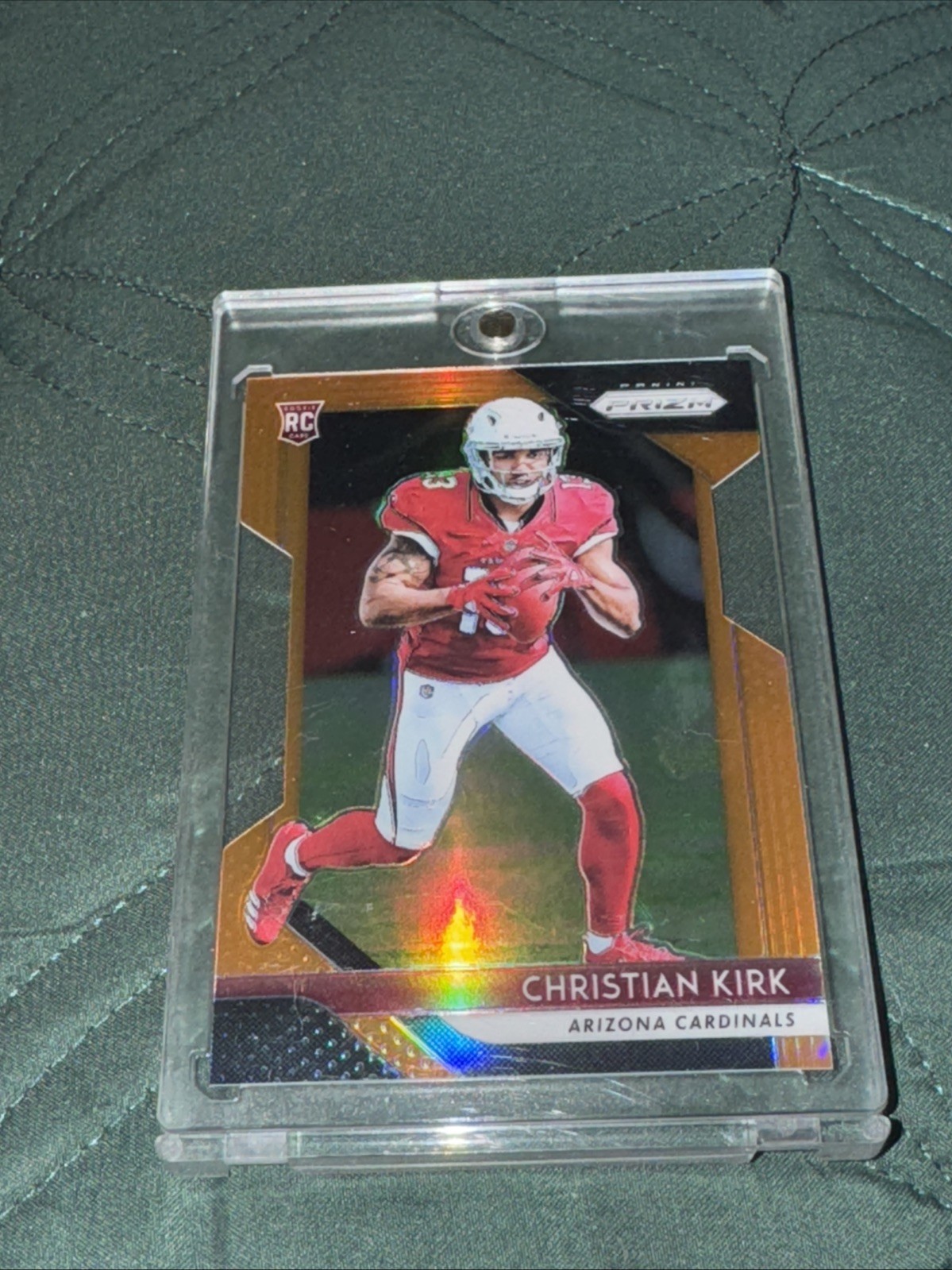 2018 Panini Prizm Christian Kirk Rookie Orange Die Cut #d 191/249 SP RC Jaguars