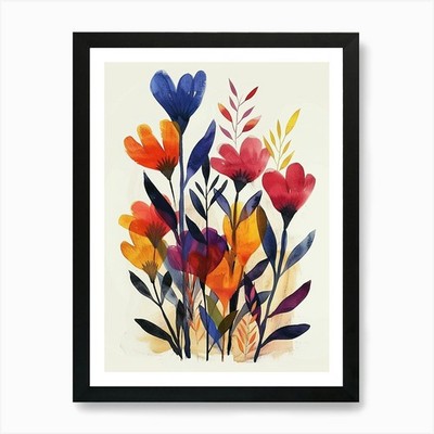 Die Sprache der Formen Matisse Stil gerahmtes Wandbild Poster Leinwanddruck Bild