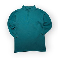 Vintage Pro Spirit Select Sweats Teal Long Sweatshirt Dress USA One Size