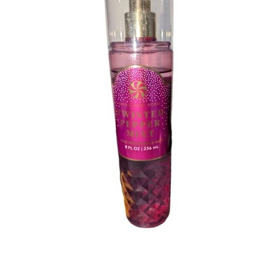 NEW Bath and Body Works TWISTED PEPPERMINT FINE FRAGRANCE MIST 8 OZ