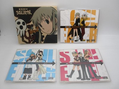 Soul Eater CD The Best Of Soul Eater, Charakter Song 1, 2, 3 Japan Import 4CDs