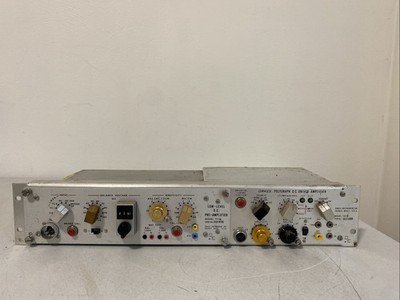 Grass Instruments Polygraph DC Driver Amplifier 7DAG, Pre-Amplifier 7P1K AS IS