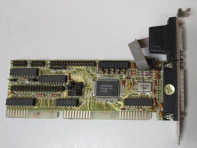 Goldstar Prime 2C ISA 16 Bit Multi I/O Karte Floppy HDD, getestet