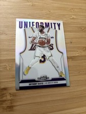 2019-20 Panini Contenders Optic Uniformity Anthony Davis No.31 Silver Prizm