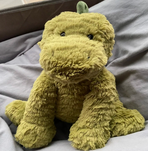 Fuddlewuddle Dino 23cm 9.06'' Green SoftJellycatToy Plush Doll Gift Classic NWT - Picture 8 of 8
