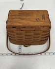 Vintage Longaberger Medium Tall Basket — photo 3