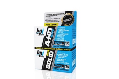BPI Sports A-HD Elite Solid (30+30) Unflavored - Testosteron Booster